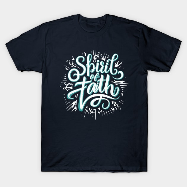 Junior Youth Group - Spirit of Faith T-Shirt by irfankokabi